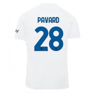 Moški Nogometni dresi Inter Milan Benjamin Pavard #28 Gostujoči 2023-24 Kratek Rokav
